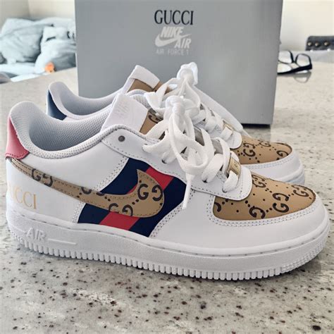 air force 1 gucci prix|nike air force 1 custom Gucci ghost.